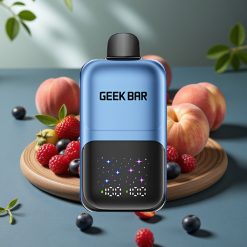 GEEK BAR 2GO 50000 Puffs 20ml Dual Tank Ajusteerbare Smaak Perzik & Bessen Disposable Vape Pen