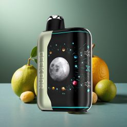 GEEK BAR Platinum Editie 25000 Puffs Miami Munt – Matte Platinum Staal, Dual Mesh Coil, 20mL, 2% Nicotine