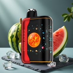 GEEK BAR Platinum Editie 25000 Puffs Watermeloen IJs Matte Platinum Staal Dual Mesh Coil