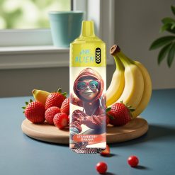 JNR Alien 10000 Puffs Disposable Vape Aardbei Banaan – 850mAh, 20ml, Type-C, RGB