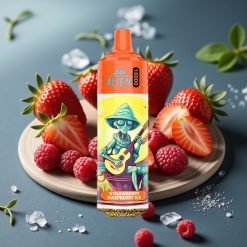 JNR Alien 10000 Puffs Disposable Vape Aardbei Framboos IJs - 850mAh, Type-C, LED