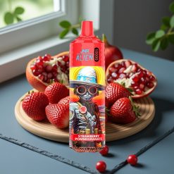 JNR Alien 10000 Puffs Disposable Vape Aardbei Granaatappel – 850mAh, RGB, Type-C