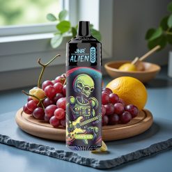 JNR Alien 10000 Puffs Disposable Vape Druiven IJs – 850mAh, Type-C, LED, 20ml