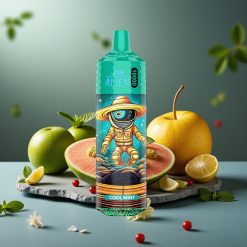 JNR Alien 10000 Puffs Disposable Vape Koel Munt - 850mAh, 20ml, Type-C, RGB