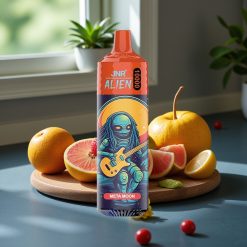 JNR Alien 10000 Puffs Disposable Vape Meta Maan – 850mAh, Type-C, LED RGB, Sportief Ontwerp