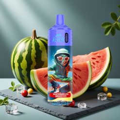 JNR Alien 10000 Puffs Disposable Vape Watermeloen Brazz IJs – 850mAh, Type-C, RGB LED