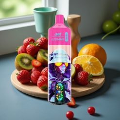 JNR Alien Max 18000 Puffs Disposable Vape Aardbei Kiwi met LED Display, Dual Mesh Coil & 28ml Vloeistof