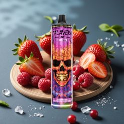JNR Calavera 11000 Puffs Disposable Vape Aardbei Framboos Kers IJs - Type-C, 850mAh, 21ml, 1.0ohm
