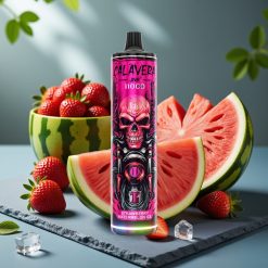 JNR Calavera 11000 Puffs Disposable Vape Aardbei Watermeloen IJs – Type-C, 850 mAh, 21ml, 1.0ohm Mesh