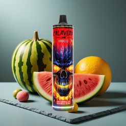 JNR Calavera 11000 Puffs Disposable Vape Watermeloen Kauwgom – Type-C, 850 mAh, 21ml, 1.0ohm Mesh