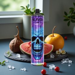 JNR Calavera 11000 Puffs Wegwerp Vape Zwarte IJs met Type-C, 850 mAh, 21ml, 1.0ohm Mesh Coil, 0%/2%/5% Nicotine