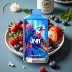 JNR Falcon 16000 Puffs Disposable Vape Gemengde Bessen – 850mAh, 22ml, Dual Mesh Coil, Type C/Lightning, LED Display, 0%/2% Nicotine