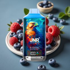 JNR Falcon X 18000 Puffs Disposable Vape Blauwe Bes Framboos – 750mAh, 24ml, Dual Mesh Coil, Digitaal Display, Type-C