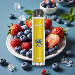 JNR Gold380 6000 Puffs Disposable Vape Blauwe Bes Met IJs - 1500mAh, 13ml, 1.0ohm Mesh
