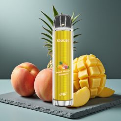 JNR Gold380 6000 Puffs Disposable Vape Perzik Mango Ananas 1500mAh 13ml