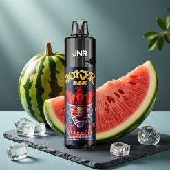 JNR Joker 24K Puffs Herlaadbare Disposable Vape Watermeloen IJs – 2+10ml, 800mAh, Type-C