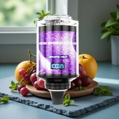 JNR Mega Shisha Hookah 100K Desktop Compatibel Druiven Munt 60ml 2200mAh