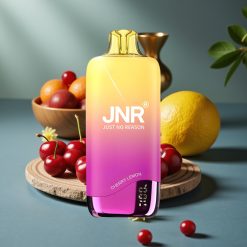 JNR Rainbow 10500 Puffs Wegwerp Vape Kers Citroen met 600mAh Batterij, 18ml Tank, USB-C