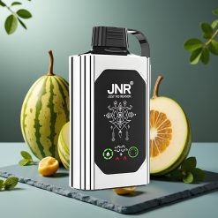 JNR Shisha Hookah Box 20500 Puffs Disposable Vape Dubbele Meloen Munt – HD Display, 1000mAh, 25ml, Dual Mesh Coil, Type-C