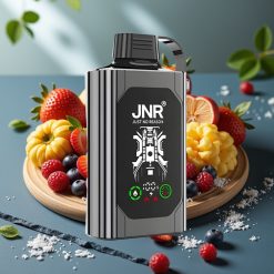 JNR Shisha Hookah Box 20500 Puffs Disposable Vape Gemengde Bes IJs met HD Display, 1000mAh, 25ml, Dual Mesh Coil, Type-C