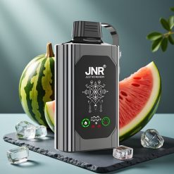 JNR Shisha Hookah Box 20500 Puffs Disposable Vape Watermeloen Ijs - HD Display, 1000mAh, 25ml, Dual Mesh Coil, Type-C