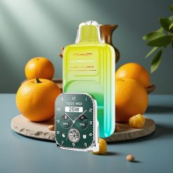 JNR VapeWatch 30000 Puffs Wegwerp Vape Oranje Mango – 1000mAh, 19mL, 5%, Type-C