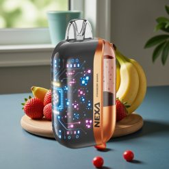 NEXA Ultra 50000 Puffs Disposable Vape Aardbei Banaan 20ml 5% Nicotine Type-C