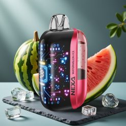 NEXA Ultra 50K Disposable Vape Watermeloen IJs 20ml 800mAh 5% Nicotine 0.9ohm Dual Mesh