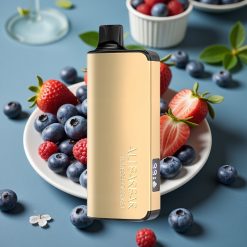 Alibarbar Ingot 9000 Puffs Disposable Vape Blauwe Bes met 22ml vloeistof en LED-scherm