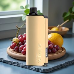 Alibarbar Ingot 9000 Puffs Wegwerp Vape Druif IJs – 22ml, 2350mAh, LED Display