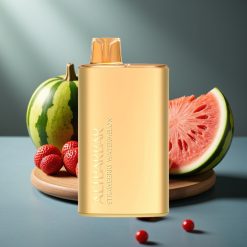 Alibarbar Rich 8000 Puffs Wegwerp Vape Aardbei Watermeloen – 20ml, 2000mAh, 1.1 Ohm