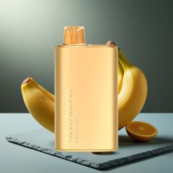 Alibarbar Rich 8000 Puffs Wegwerp Vape Banaan Buzz – 20ml, 2000mAh, Non-Rechargeable