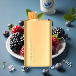 Alibarbar Rich 8000 Puffs Wegwerp Vape Braambes IJs 20ml 2000mAh 1.1Ohm